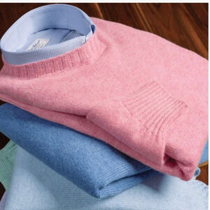 Hawico men’s Cashmere Crewneck Sweaters